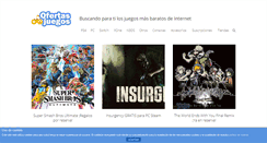 Desktop Screenshot of ofertasjuegos.com